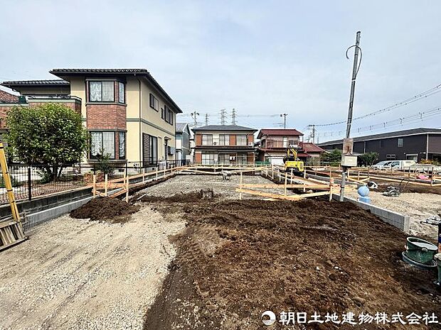 <現地>同仕様の完成物件を現地と一緒にご見学いただけます。