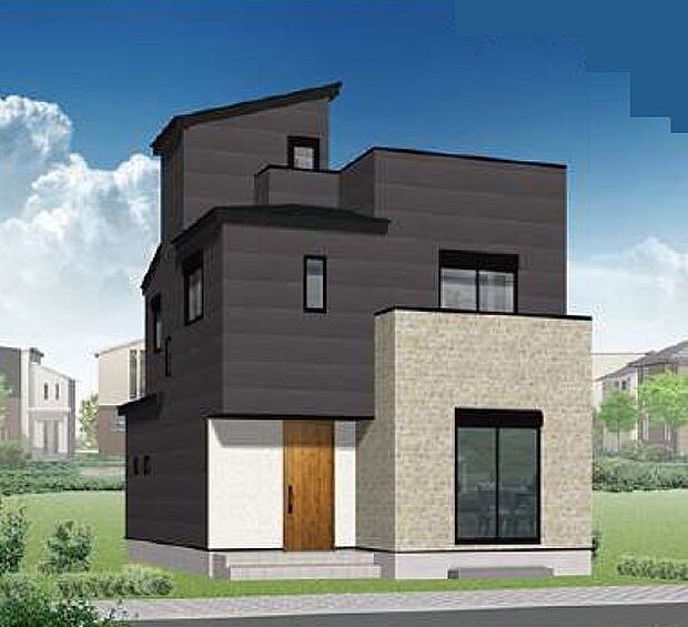 ＜完成予想イメージパース＞屋上バルコニーのある暮らしをお楽しみいただけます。