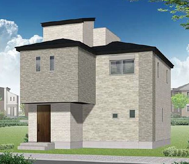 ＜完成予想イメージパース＞屋上バルコニーのある暮らしをお楽しみいただけます。