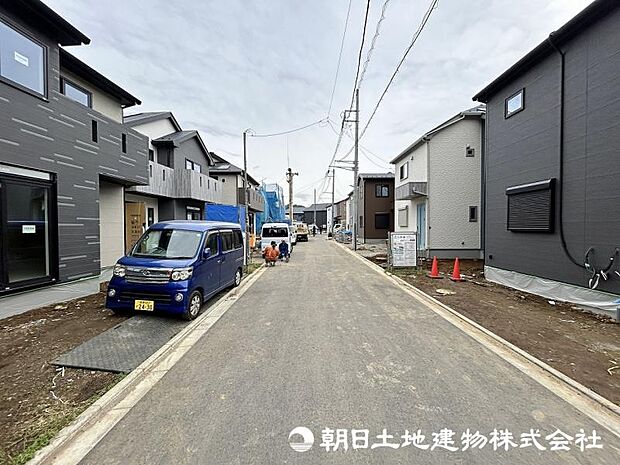 <現地>もうすぐ完成致しますので実際の明るさや広さをご見学いただけます。