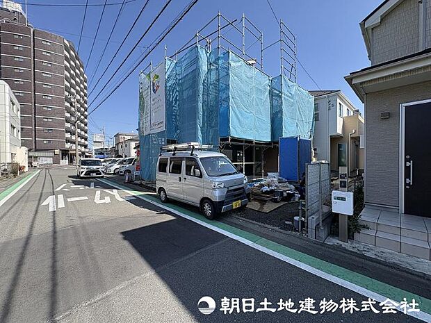 <現地>同仕様の完成物件を現地と一緒にご見学いただけます。