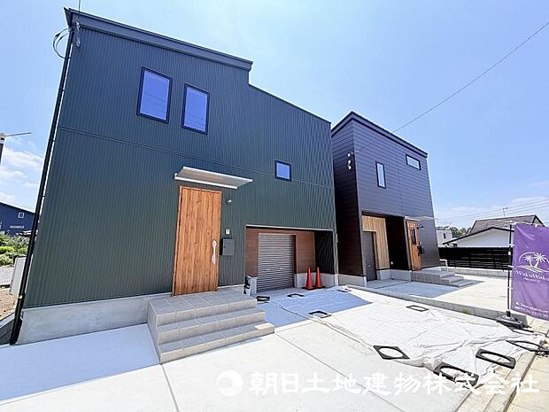 <外観>交通量の少ない道路に面して安心いただけます。