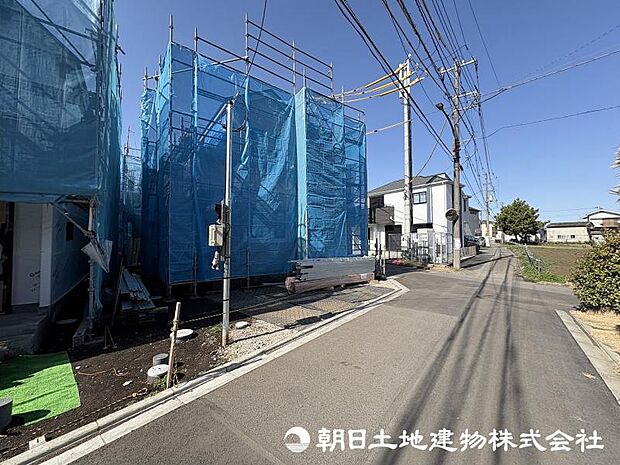 <現地>周辺は平坦な地形ですので自転車での移動もスムーズです。