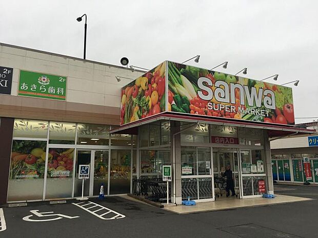 sanwa上溝店まで約1080ｍ