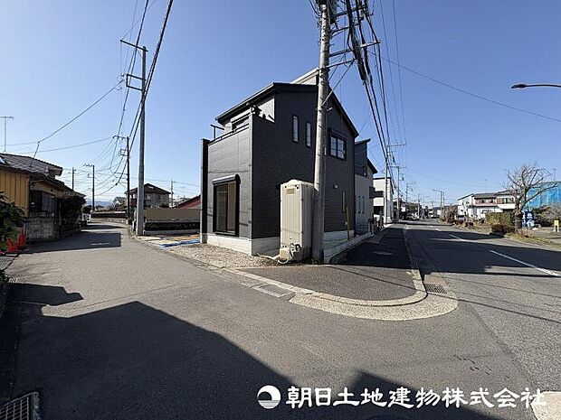 <外観>建物完成済みですので、ゆっくりとご見学いただけます。