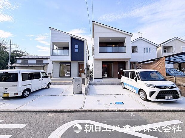 <現地>南道路に面して陽当たり良好です。