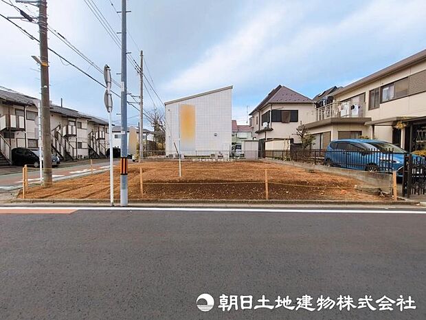 ＜現地＞低層住居専用地域内で住宅用地に最適です。