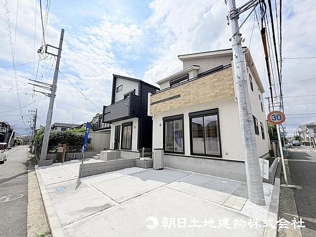 <外観>建物完成済みですので当日のご見学も可能です。