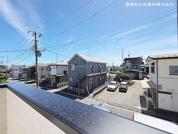 <眺望>周辺は静かな住宅地が広がっています。