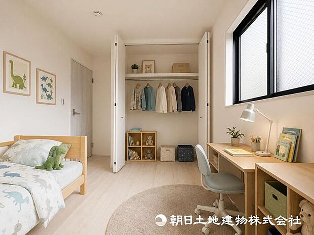 ＜収納＞各洋室にクローゼットがありますので、お洋服やお荷物をすっきりと収納できます。