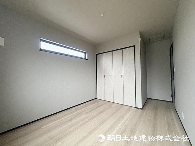 <洋室>全居室6帖以上の広さがあります。