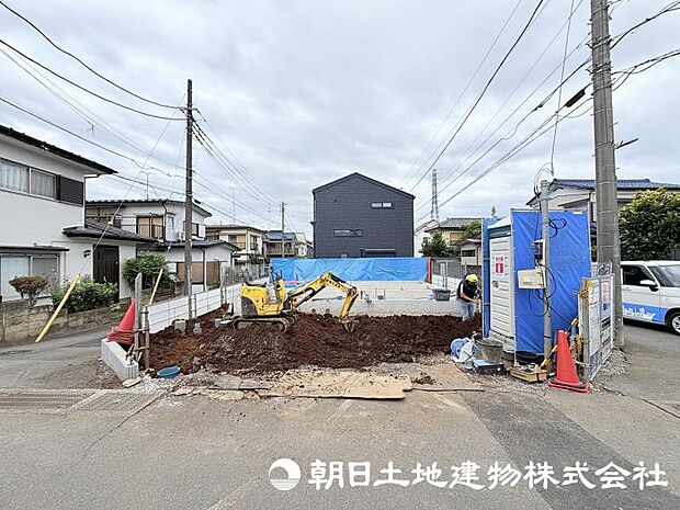 <現地>同仕様の完成物件を現地と一緒にご見学いただけます。