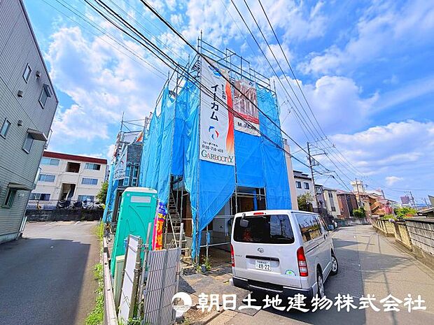 <現地>同仕様の完成物件を現地と一緒にご見学いただけます。