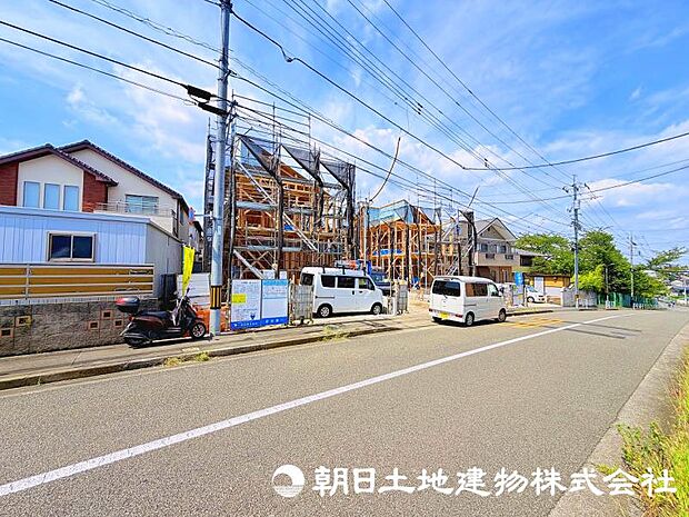 建築過程をご確認いただける今だけの機会です。ぜひ現地をご覧ください。
