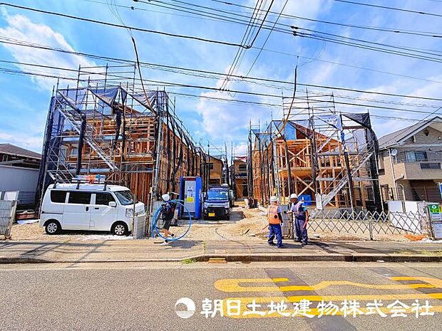 建築過程をご確認いただける今だけの機会です。ぜひ現地をご覧ください。