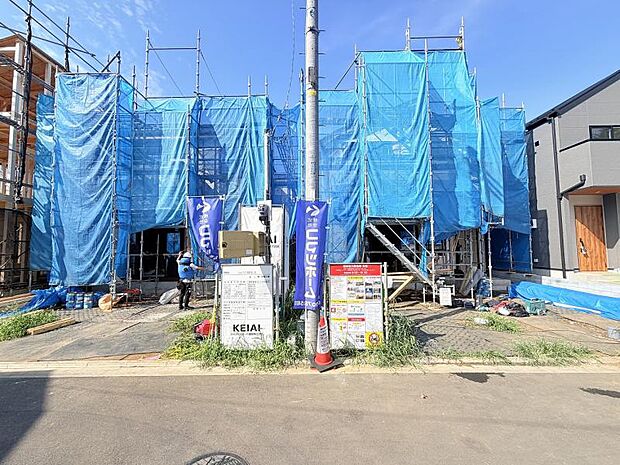 ＜現地＞同仕様の完成物件を現地と一緒にご見学いただけます。