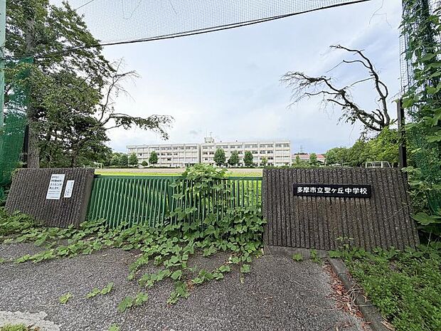 聖ヶ丘中学校まで約320