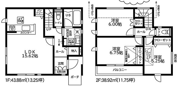 【1号棟間取り図】