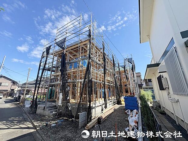 建築過程をご確認いただける今だけの機会です。ぜひ現地をご覧ください。
