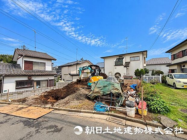 建築過程をご確認いただける今だけの機会です。ぜひ現地をご覧ください。