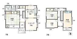 （中古戸建て）三郷市早稲田七丁目戸建て 4LDKの間取り
