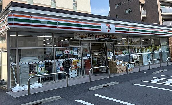 【周辺環境】コンビニ　セブンイレブン江東亀戸7丁目南店まで336m　徒歩5分