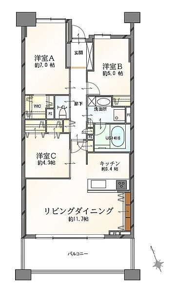 間取り：313004857049