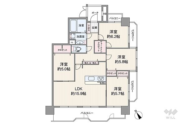 間取り：323000530188