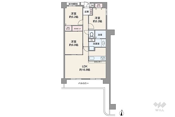 間取り：323000515624