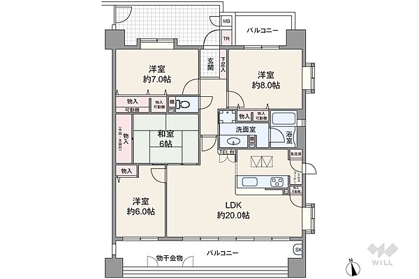 間取り：323000530189