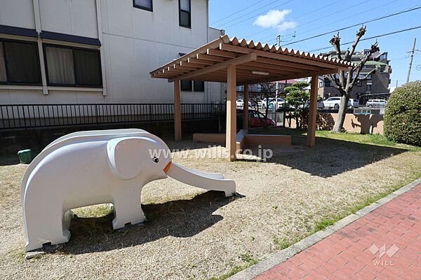 敷地内にある公園