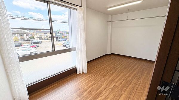 北西側洋室6.0帖［2026年10月12日撮影］※CG加工による家具消しを実施しています。
