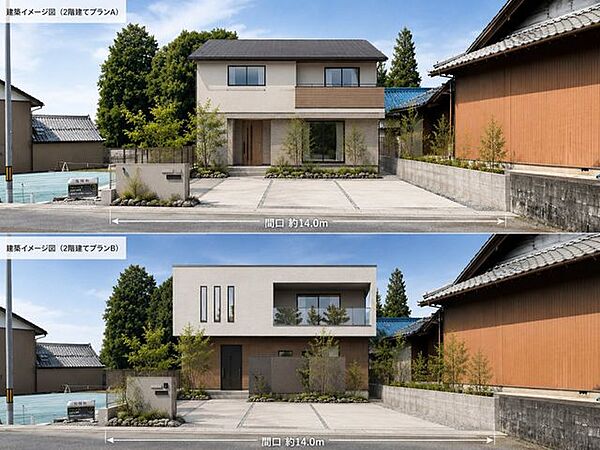 AIによる建築イメージ図となります。