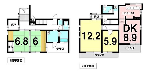 間取り：321000075172