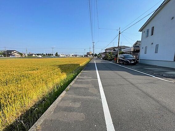 前面道路含む現...