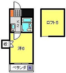 ブルーハイム駒岡 2階