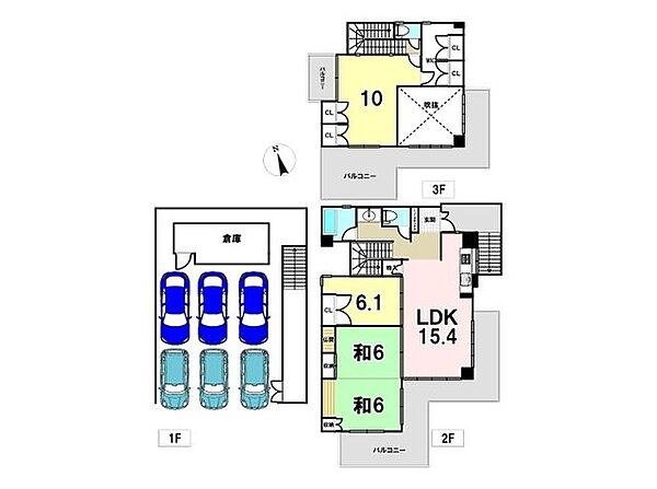 間取り：347000063972