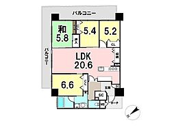 間取図画像 4LDK
