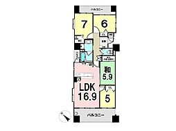 間取図画像 4LDK