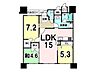 間取り：3LDK・生活空間面積93.38m2