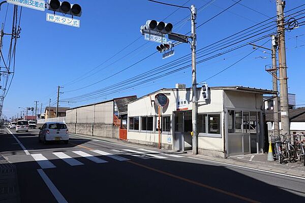 伊予鉄道郡中線　新川駅 650m