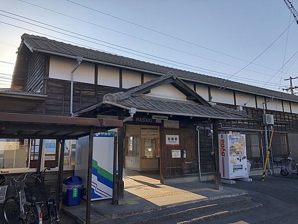 伊予鉄道郡中線　松前駅 740m