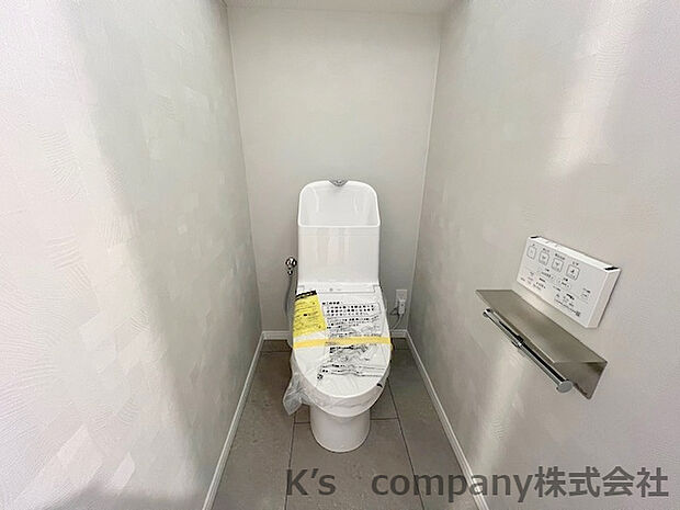 シンプルなデザインのトイレ☆