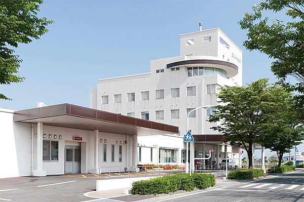 周辺：田主丸中央病院（395m）