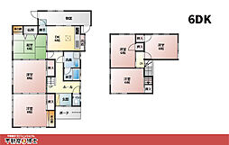 彦根市大藪町〜ベルロード近く〜 6DKの間取り