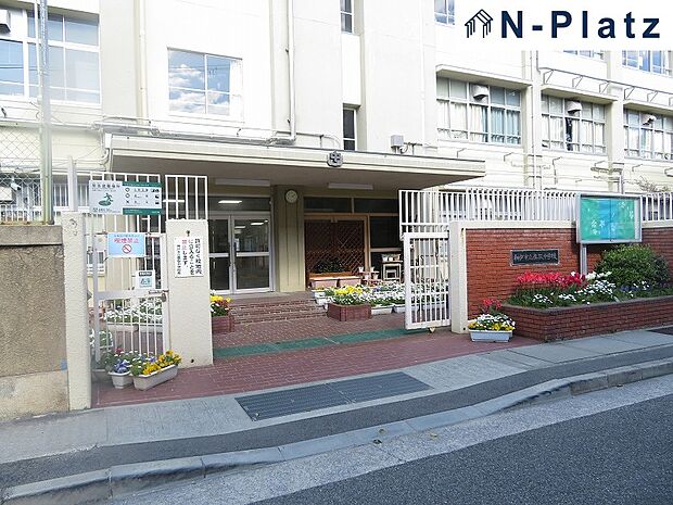 鷹取中学校まで約250m