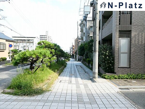離宮道沿いはきれいに整備された歩道がございます♪