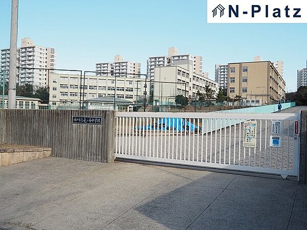 竜が台中学校まで約950ｍ