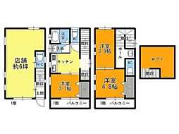 高知市新本町1丁目　中古住宅　売家 4DKの間取り