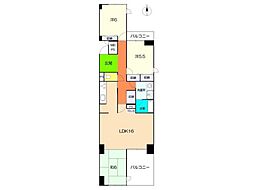 間取図画像 3LDK